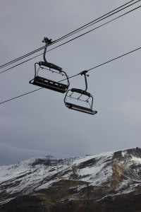 Stationary chairlifts...